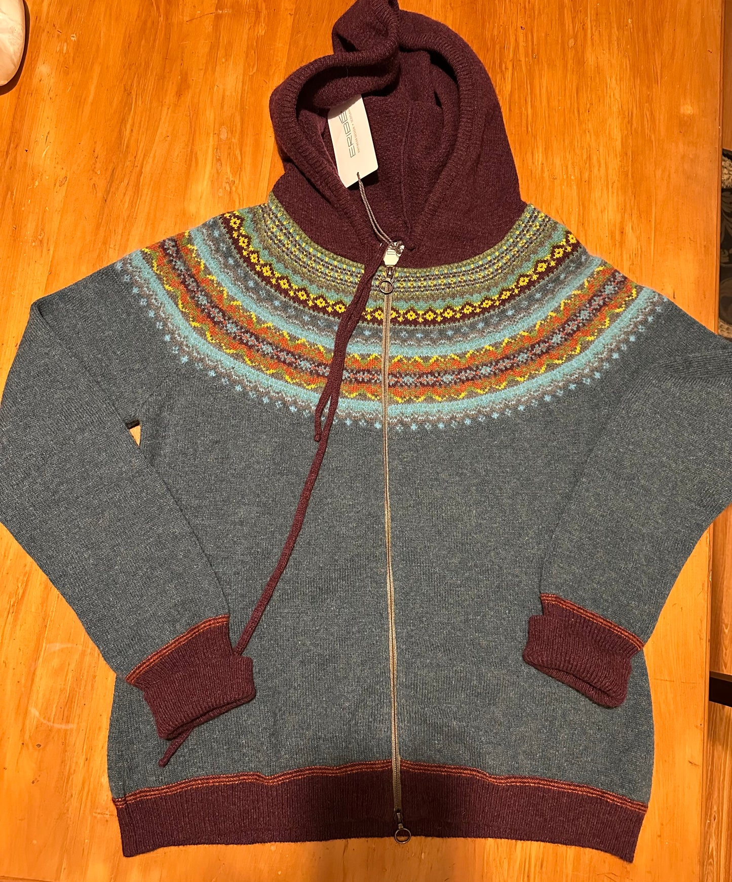 Eribe Alpine Hoody Sweater Jade