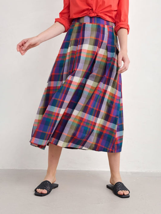 Seasalt - Jamboree Skirt - Florabunda Multi Damson