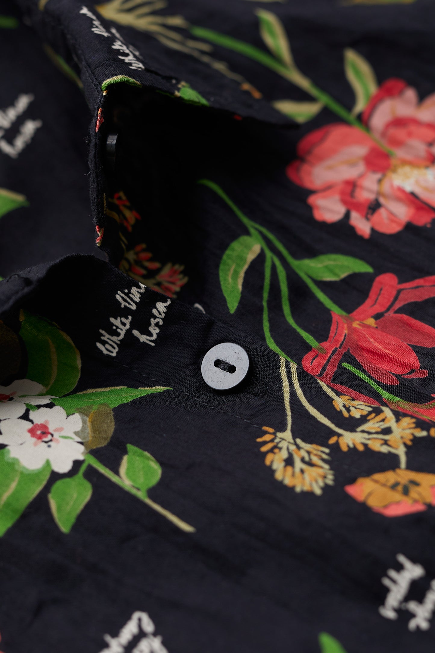 Seasalt Larissa Shirt - Botanical Collage Onyx