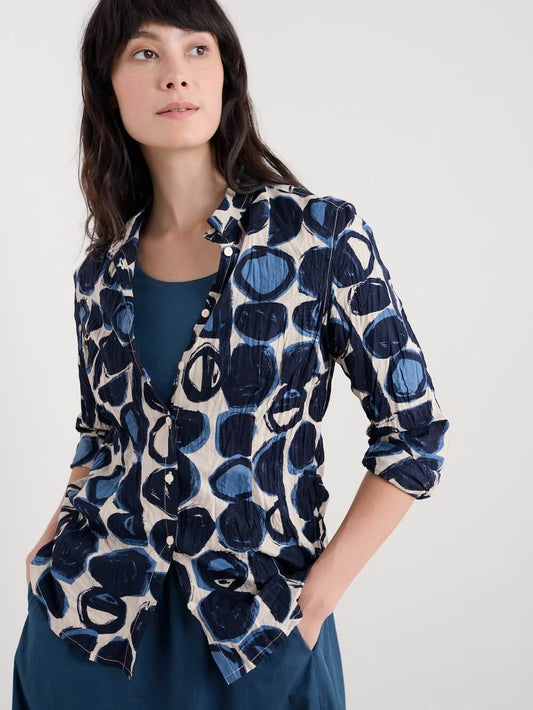 Seasalt - Larissa Shirt - Pebble Monoprint Aran