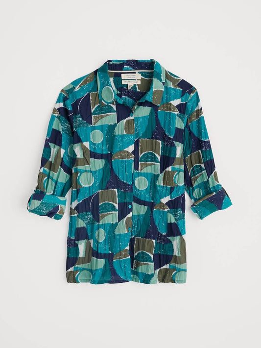 Seasalt - Larissa Shirt - Penwith Abstract Emulsion
