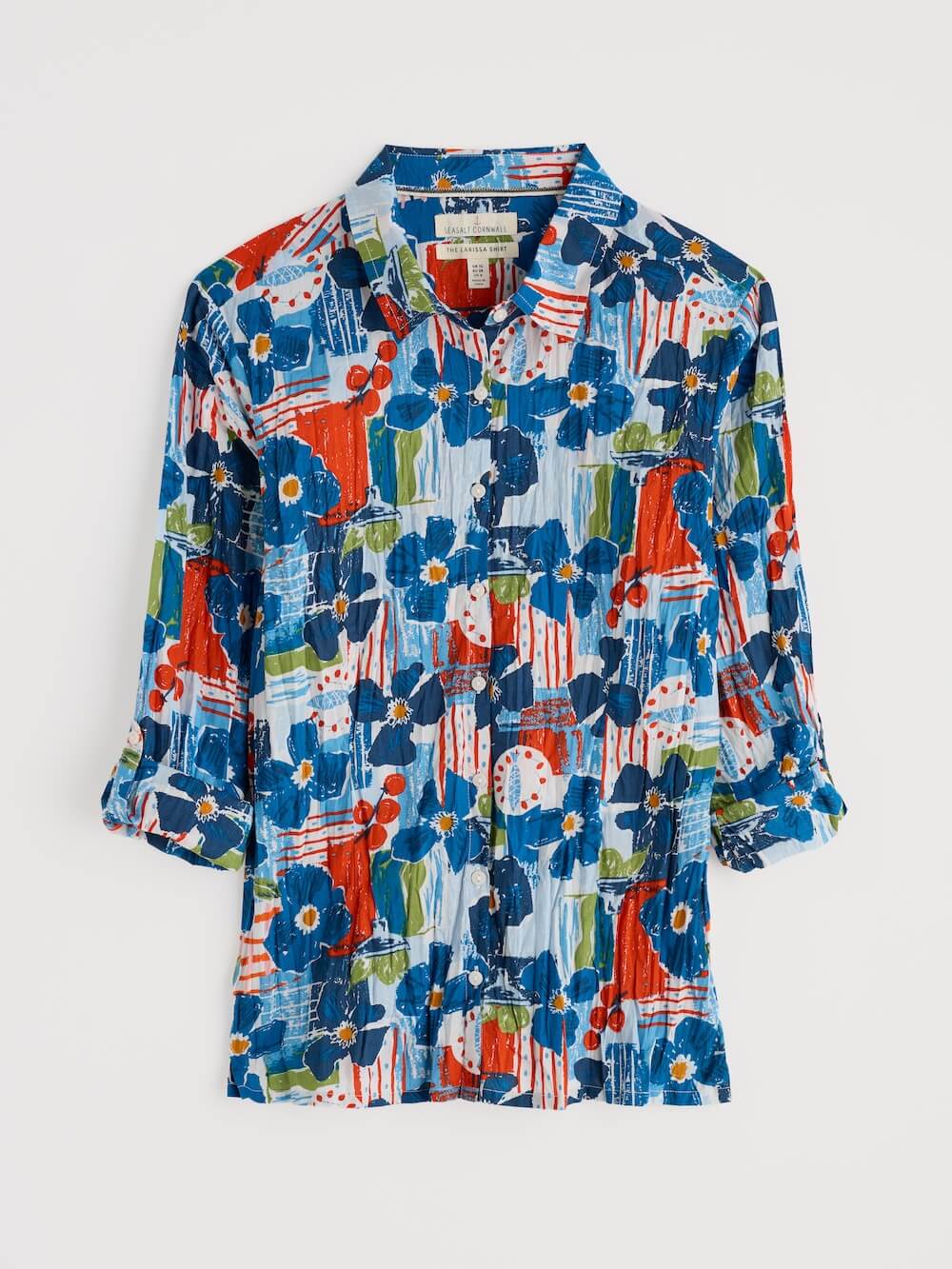 Seasalt - Larissa Shirt - Table Sketch Chalk