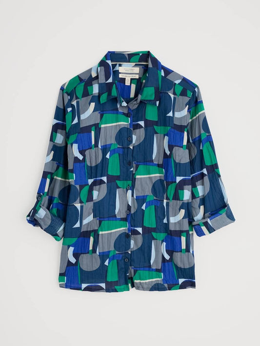 Seasalt - Larissa Shirt - Zennor Abstract Maritime