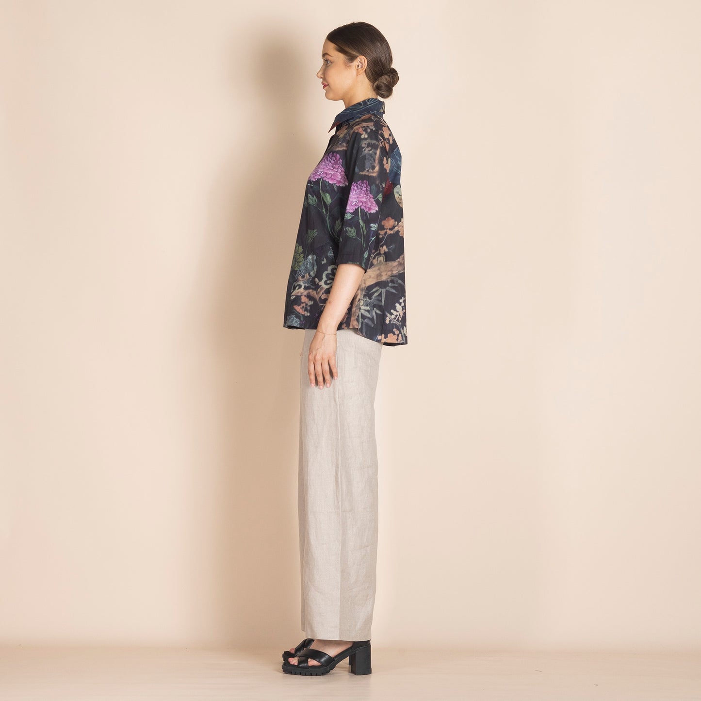 Megan Salmon Trapeze Shirt - Peking