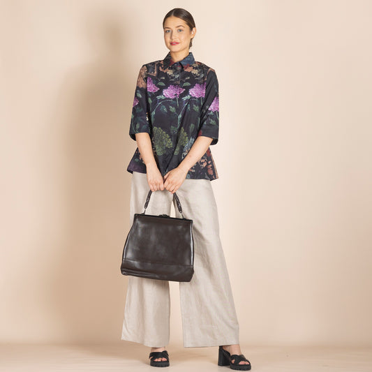 Megan Salmon Trapeze Shirt - Peking