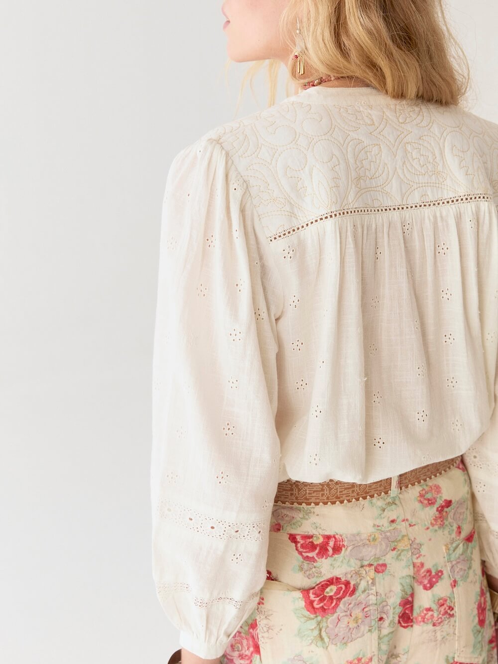 Maison Hotel - Colette Blouse - Ivory
