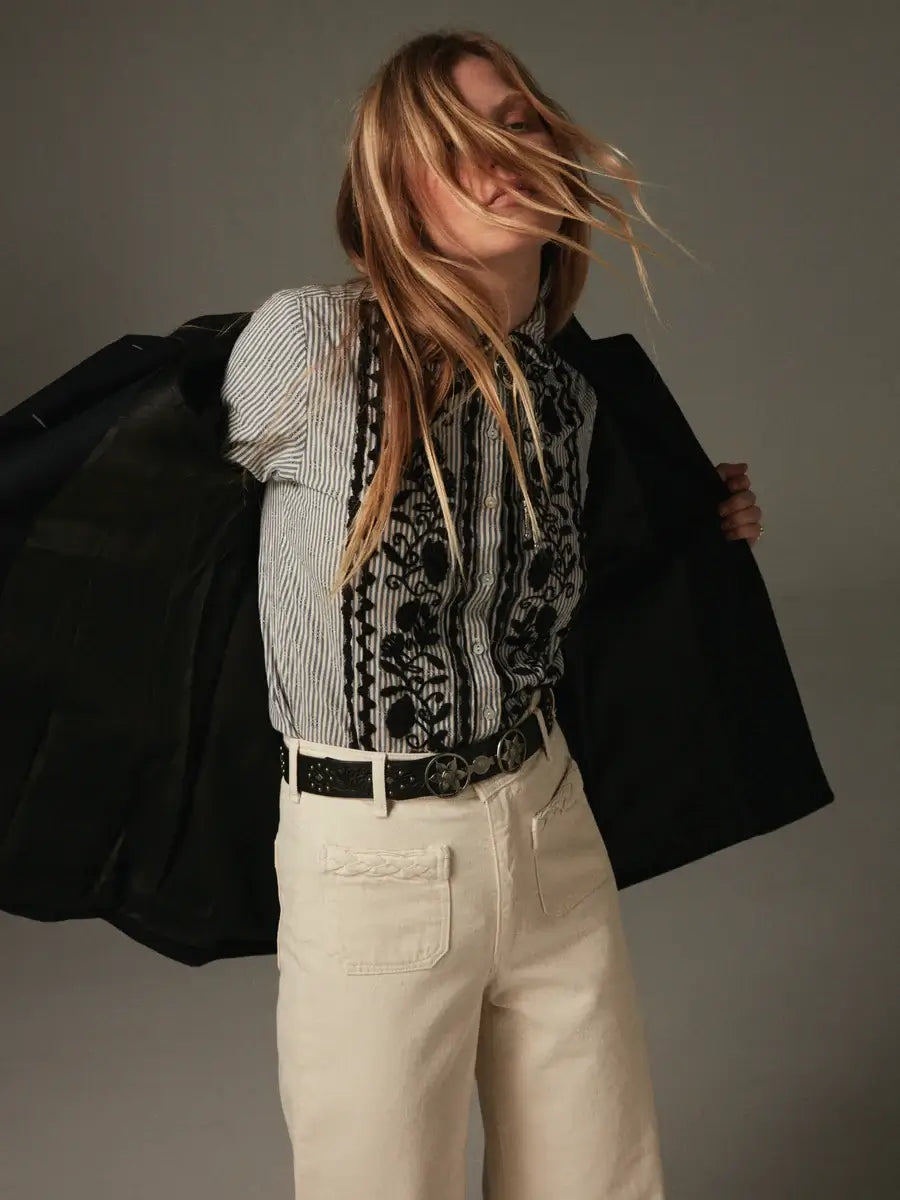 Maison Hotel - Amanda Blouse - Azzurro