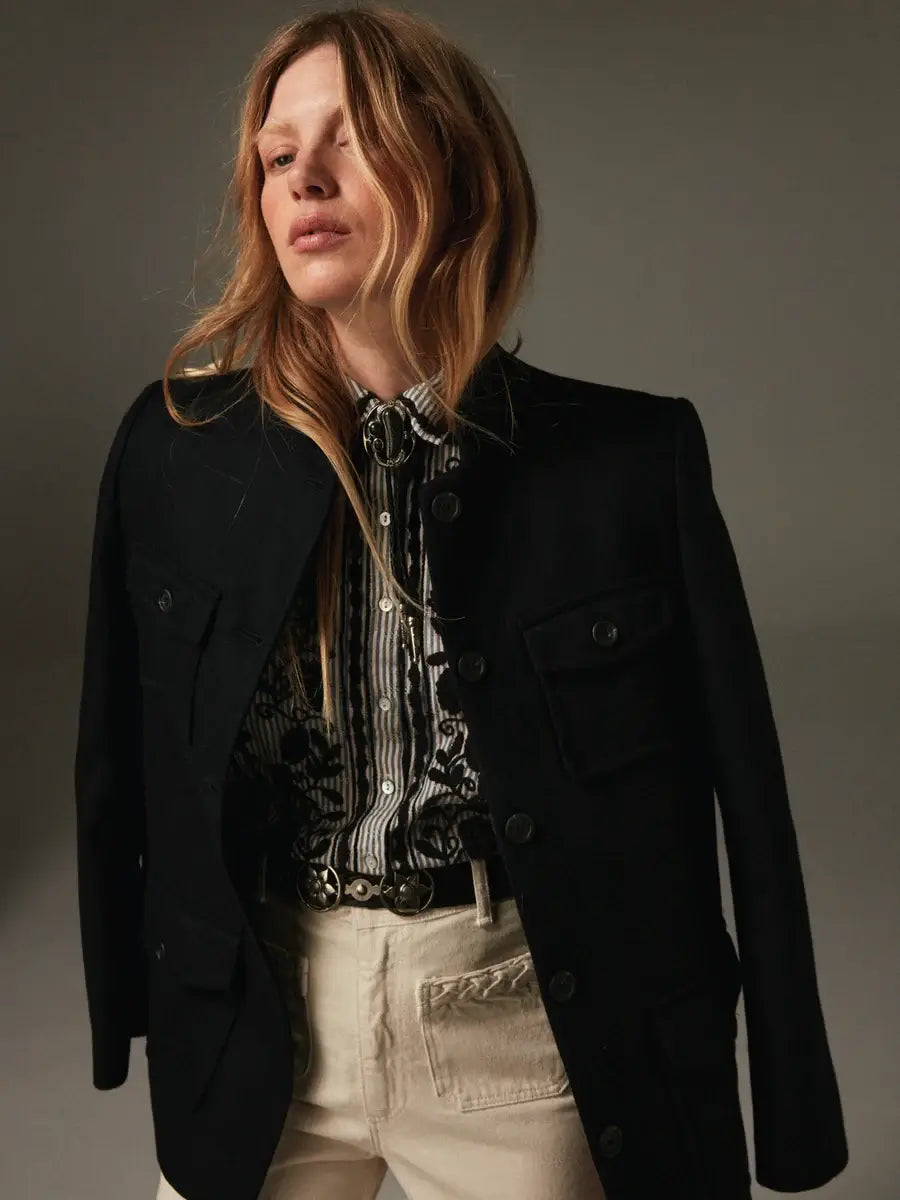 Maison Hotel - Amanda Blouse - Azzurro