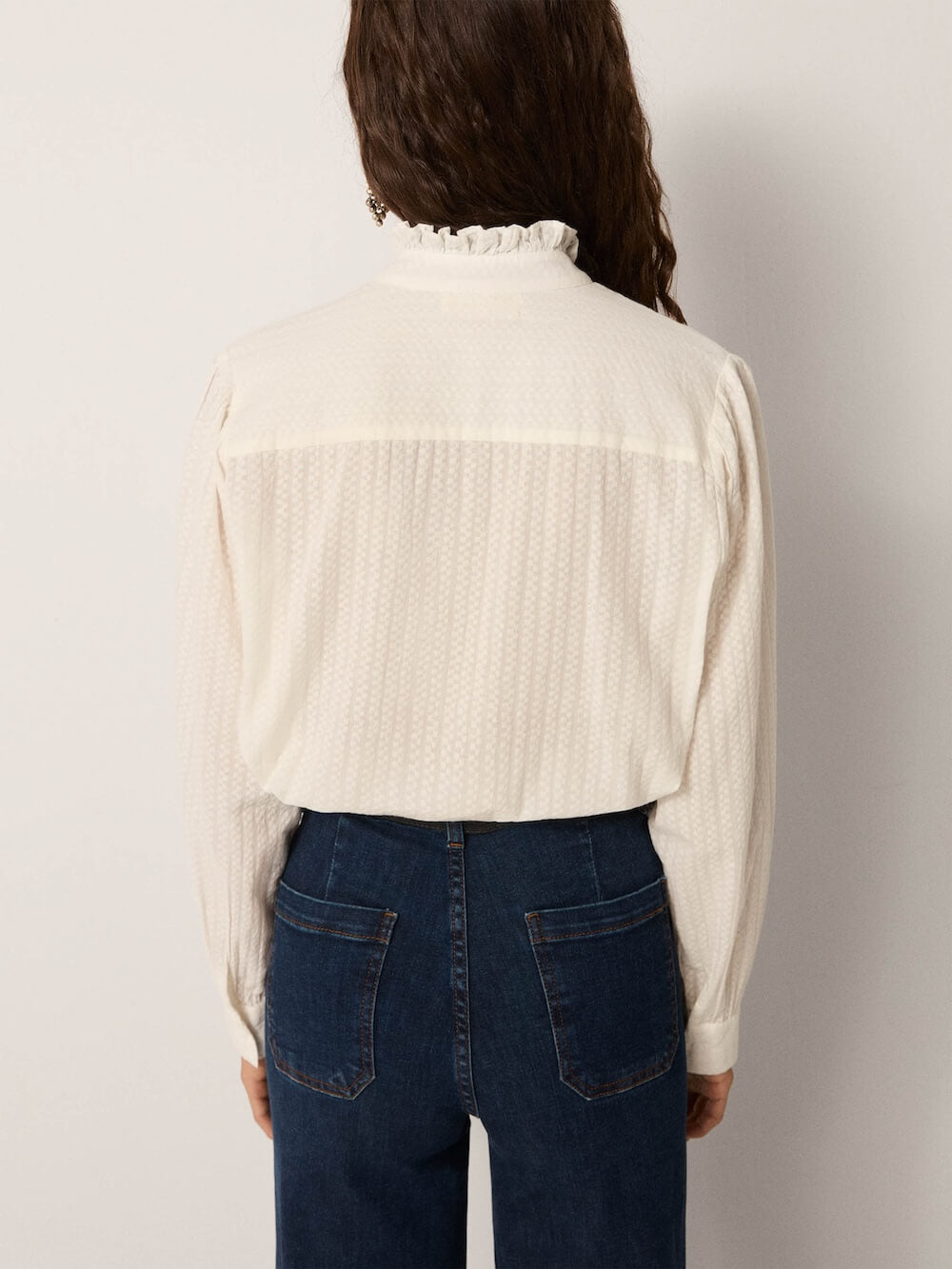 Maison Hotel - Bella Blouse - Pearl