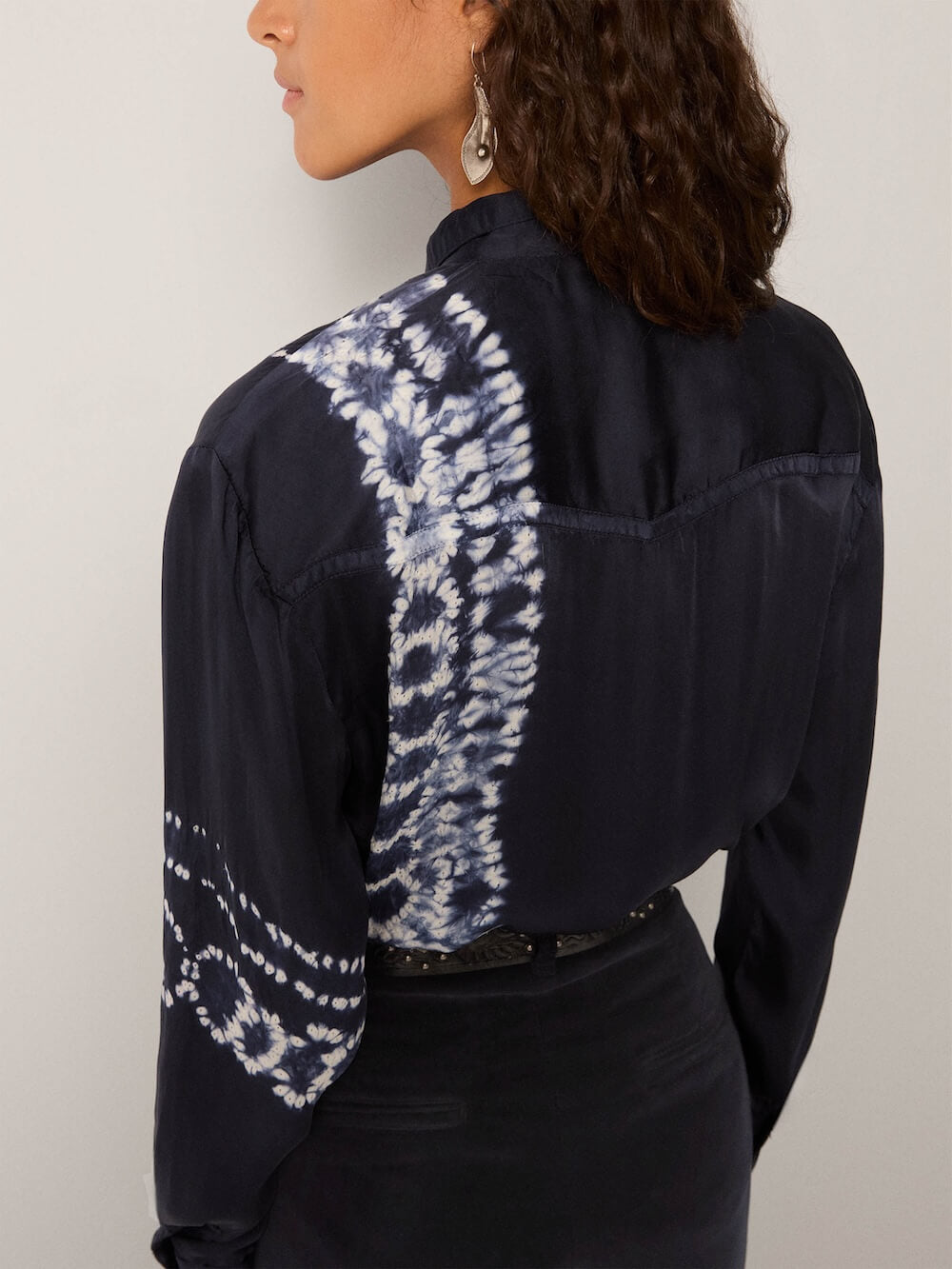 Maison Hotel - Elizabeth Blouse - Blue Depths