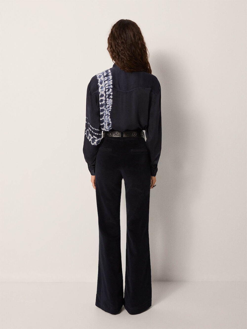 Maison Hotel - Elizabeth Blouse - Blue Depths