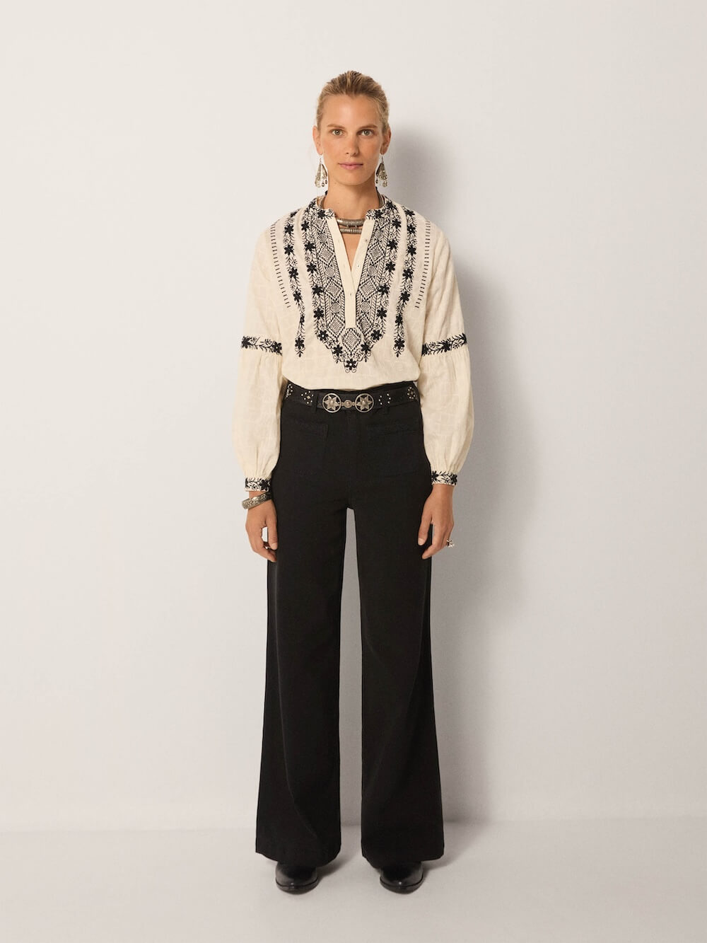 Maison Hotel - Giuletta Pant - Nero