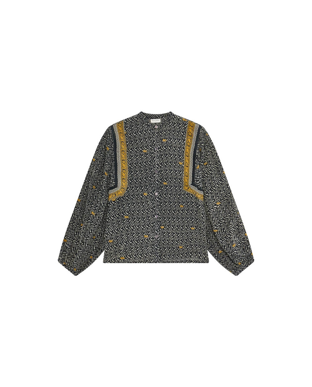 Maison Hotel - Marilyn Blouse - Blue Shibori