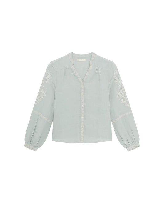 Maison Hotel - Mia Blouse - Azzurro