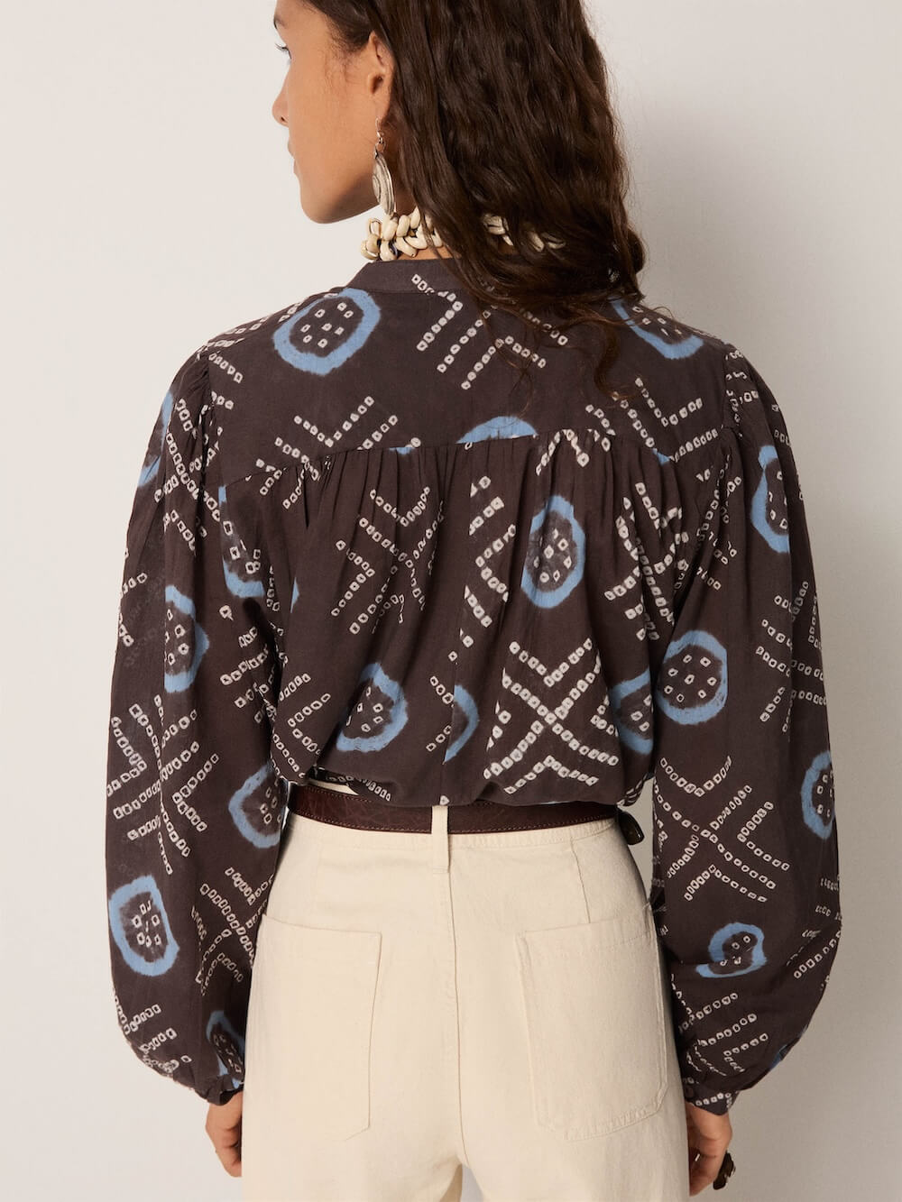 Maison Hotel - Omara Blouse - Stormy Blue