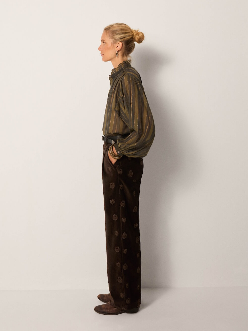 Maison Hotel - Paco Pant - Macchiato