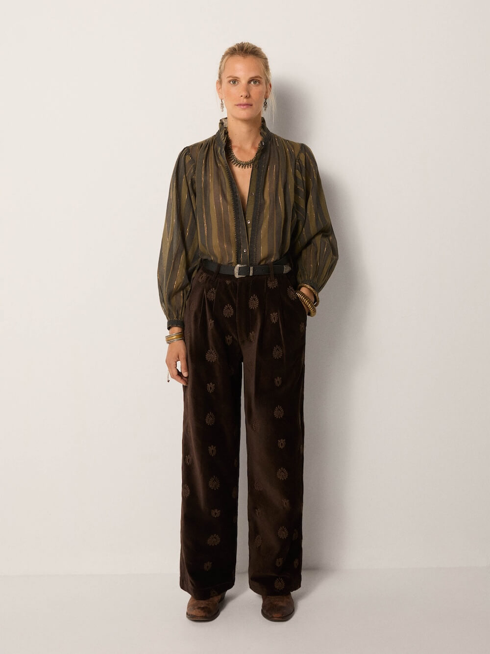 Maison Hotel - Paco Pant - Macchiato