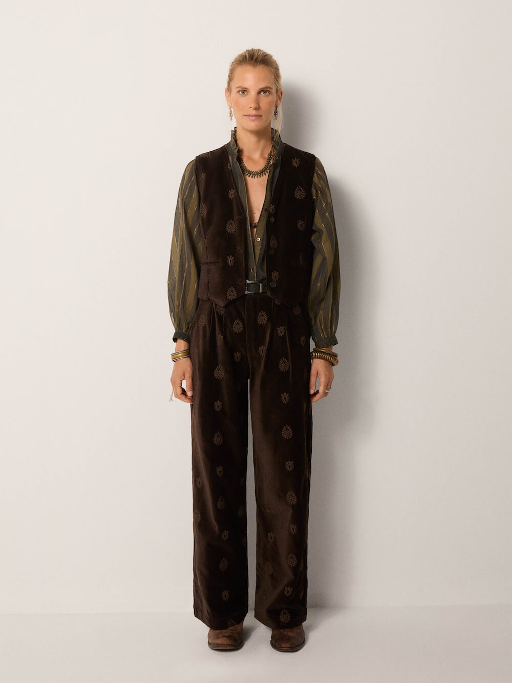 Maison Hotel - Paco Pant - Macchiato