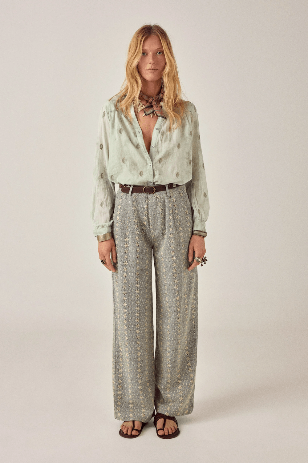 Maison Hotel - Rani Shirt - Jade