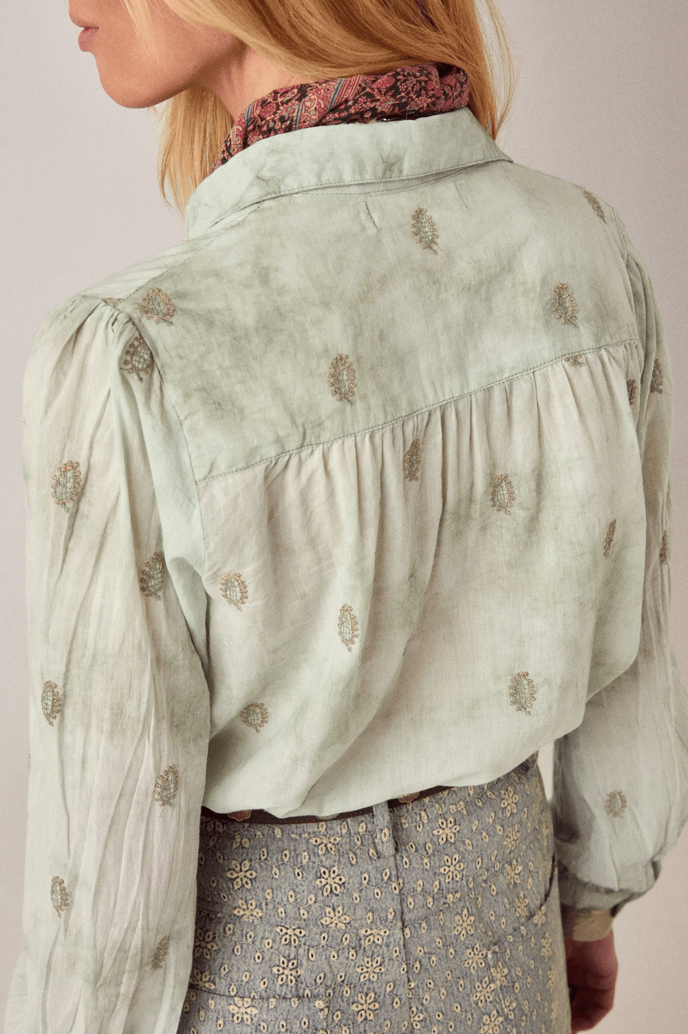 Maison Hotel - Rani Shirt - Jade