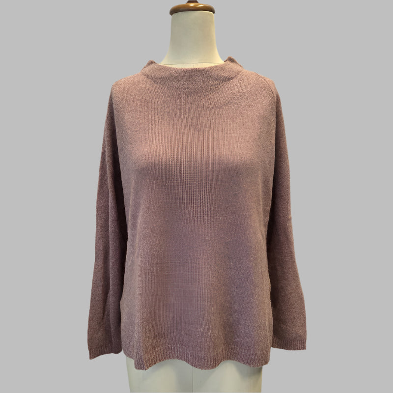 Mansted Zorel Funnel Sweater - Rose
