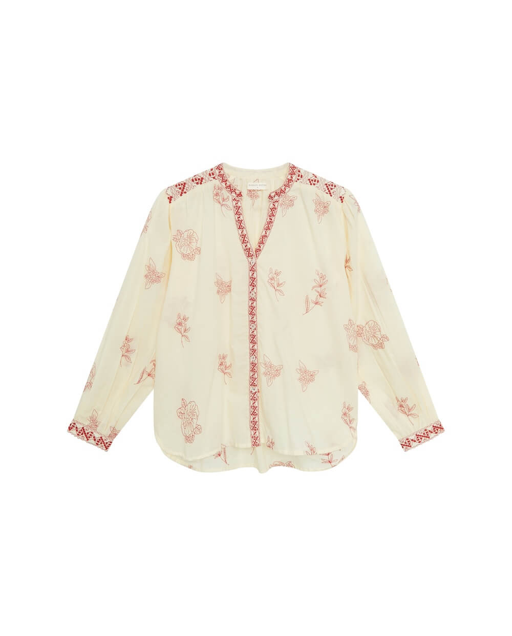 Maison Hotel - Margaux Blouse - Simply Red