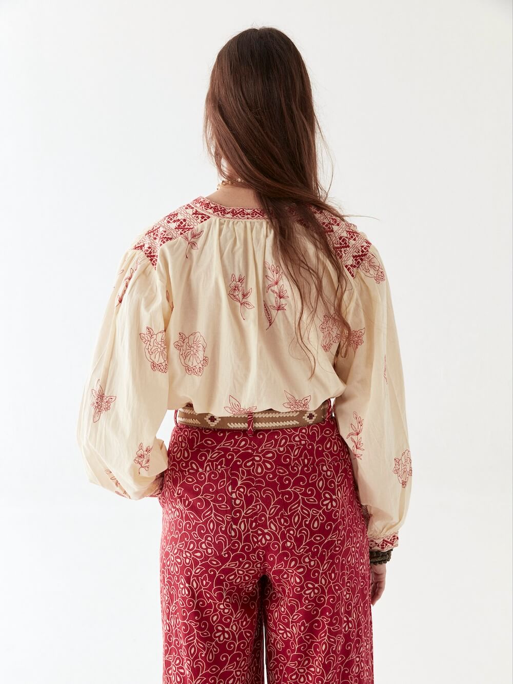 Maison Hotel - Margaux Blouse - Simply Red