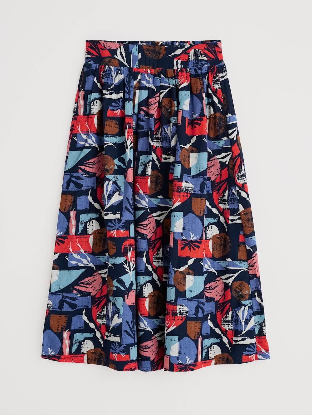 Seasalt - Mevagissey Skirt - Marine Forms Mussel