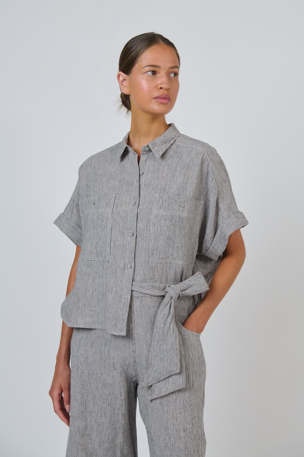 Naturals by O & J - Button Down Collared Shirt (GA723) - Rue