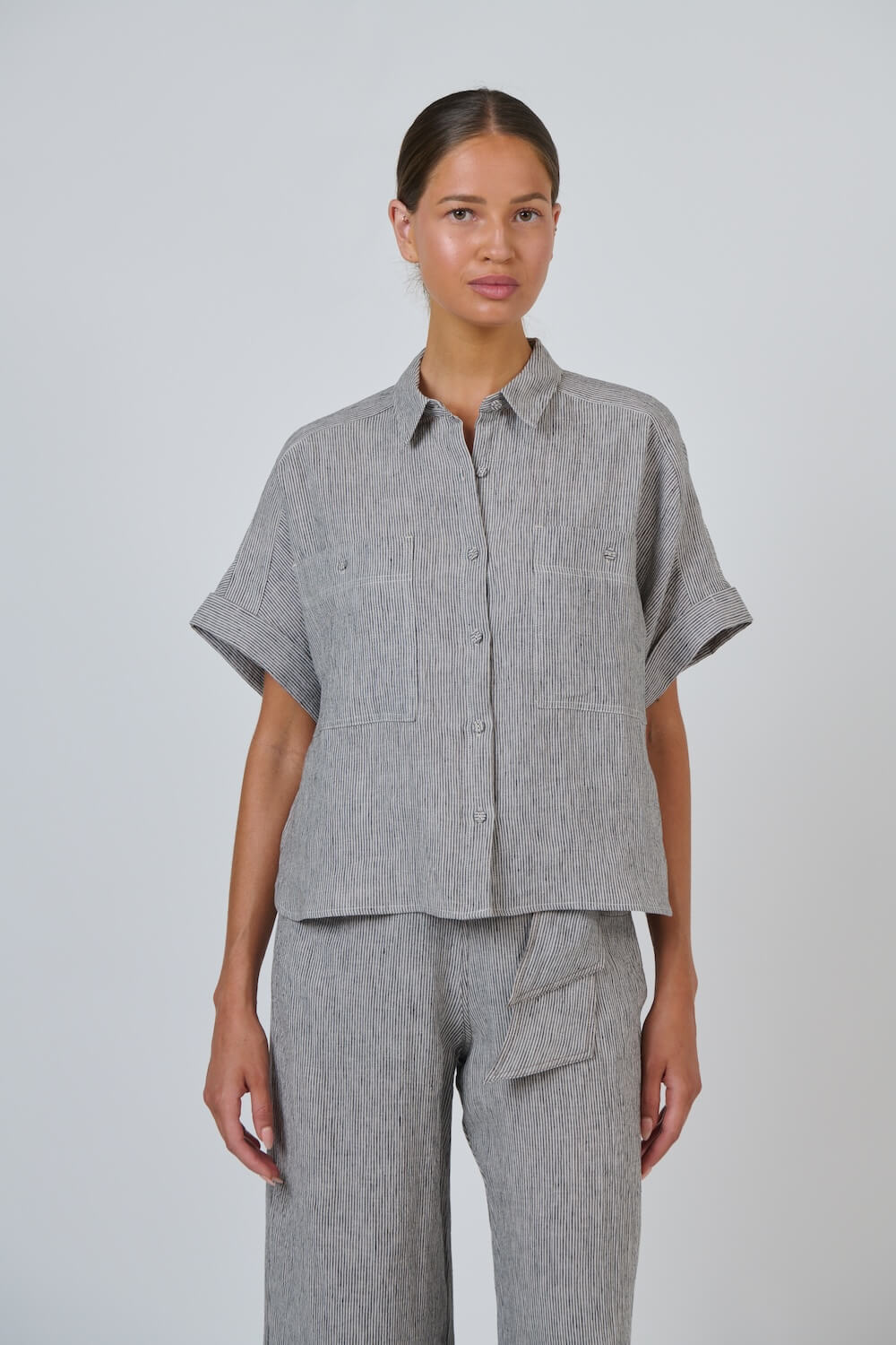 Naturals by O & J - Button Down Collared Shirt (GA723) - Rue