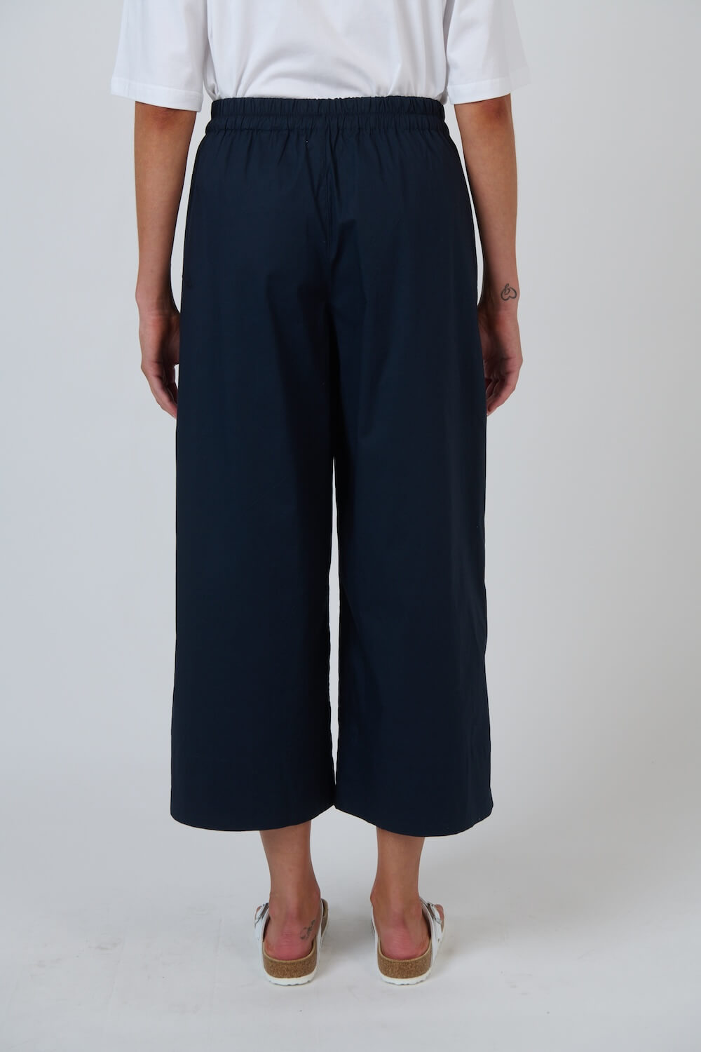 Naturals by O & J - Casual Linen Pants (GA713) - Ink