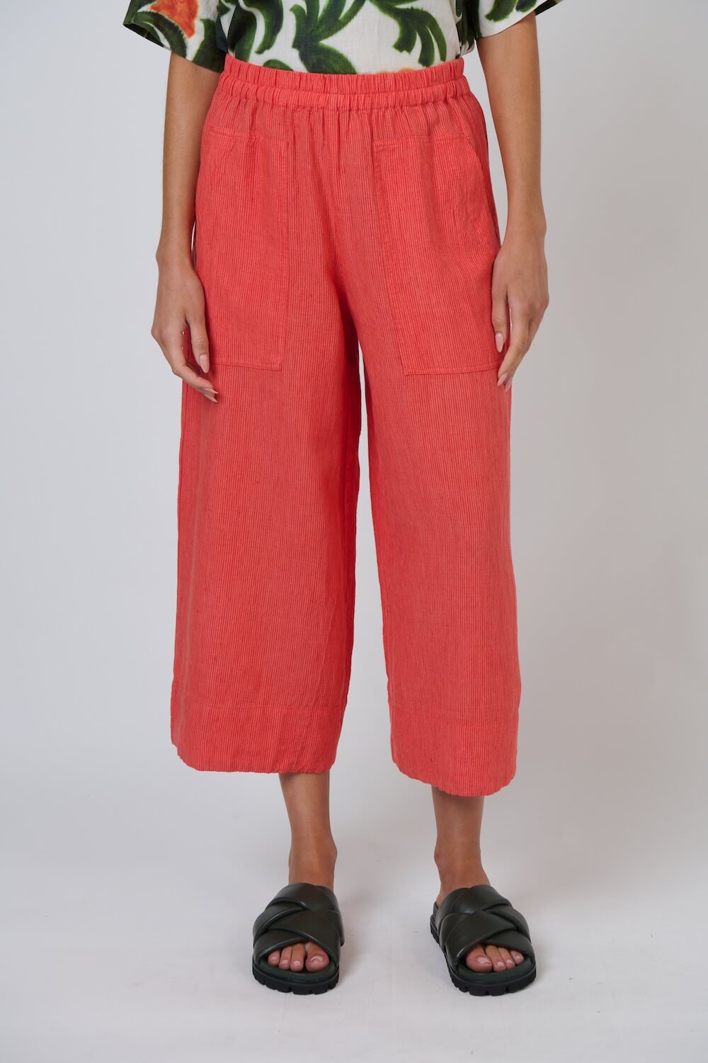 Naturals by O & J - Casual Linen Pants - Sunset Strip