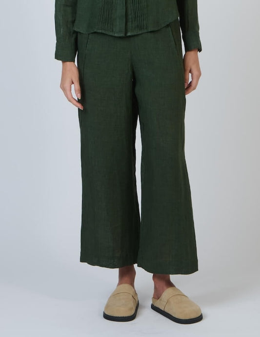 Naturals by O & J - GA398 Wide Leg Trouser - Myrtle