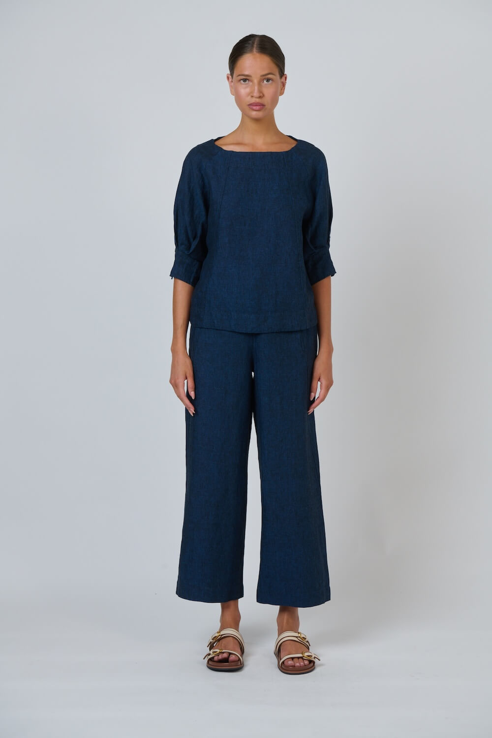 Naturals by O & J - Tailored Trousers (GA398) - Eclipse