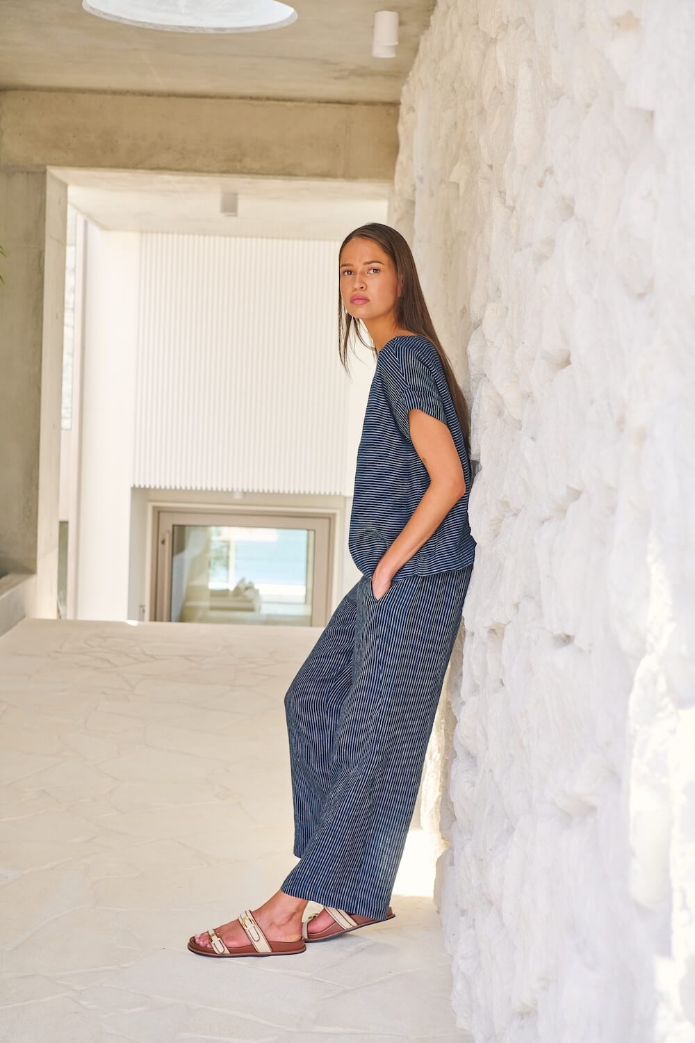 Naturals by O & J - Tailored Trousers (GA398) - Streamlined