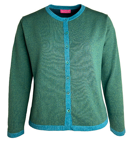 N.O.K by Mansted Noa Cardigan - Emerald