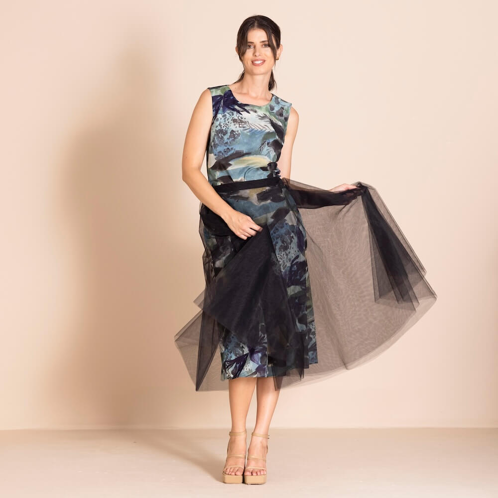 Megan Salmon - Park Life Circle Tulle Skirt
