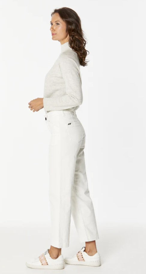 New London Jeans - Penrith Cord - Snow White