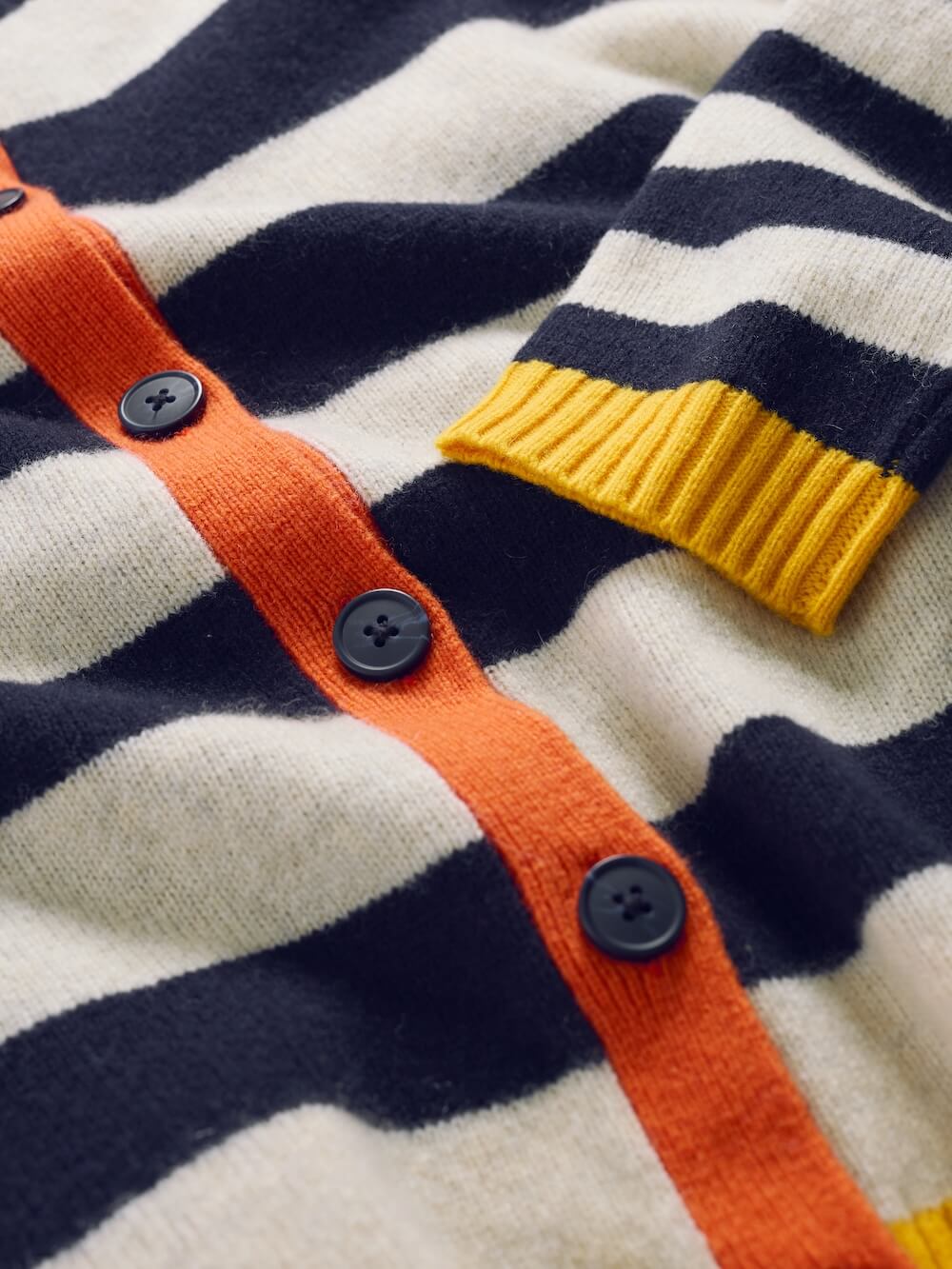 Seasalt - Pinwell Cardigan - Bright Shape Maritime Mix