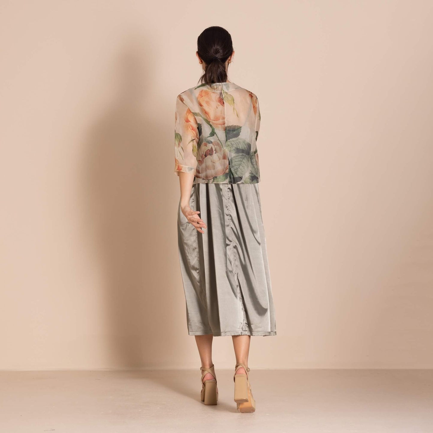 Megan Salmon - Roses Birdie Jacket