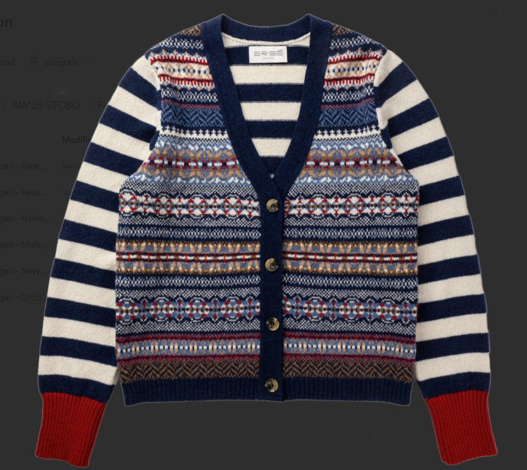 Eribe Stobo Vee Cardigan