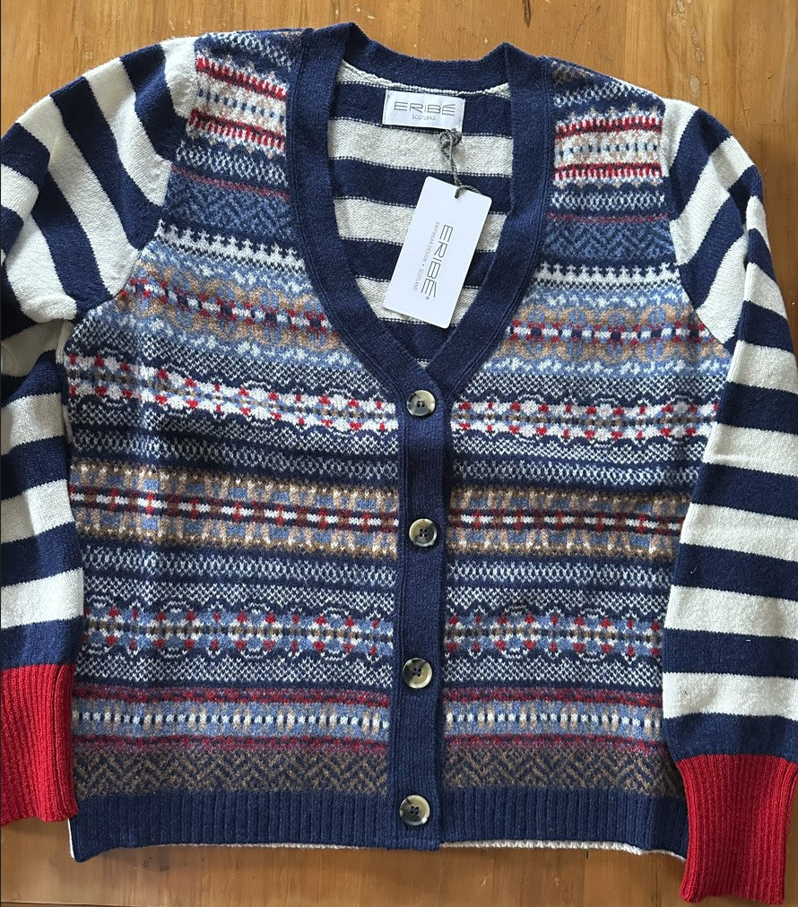 Eribe Stobo Vee Cardigan