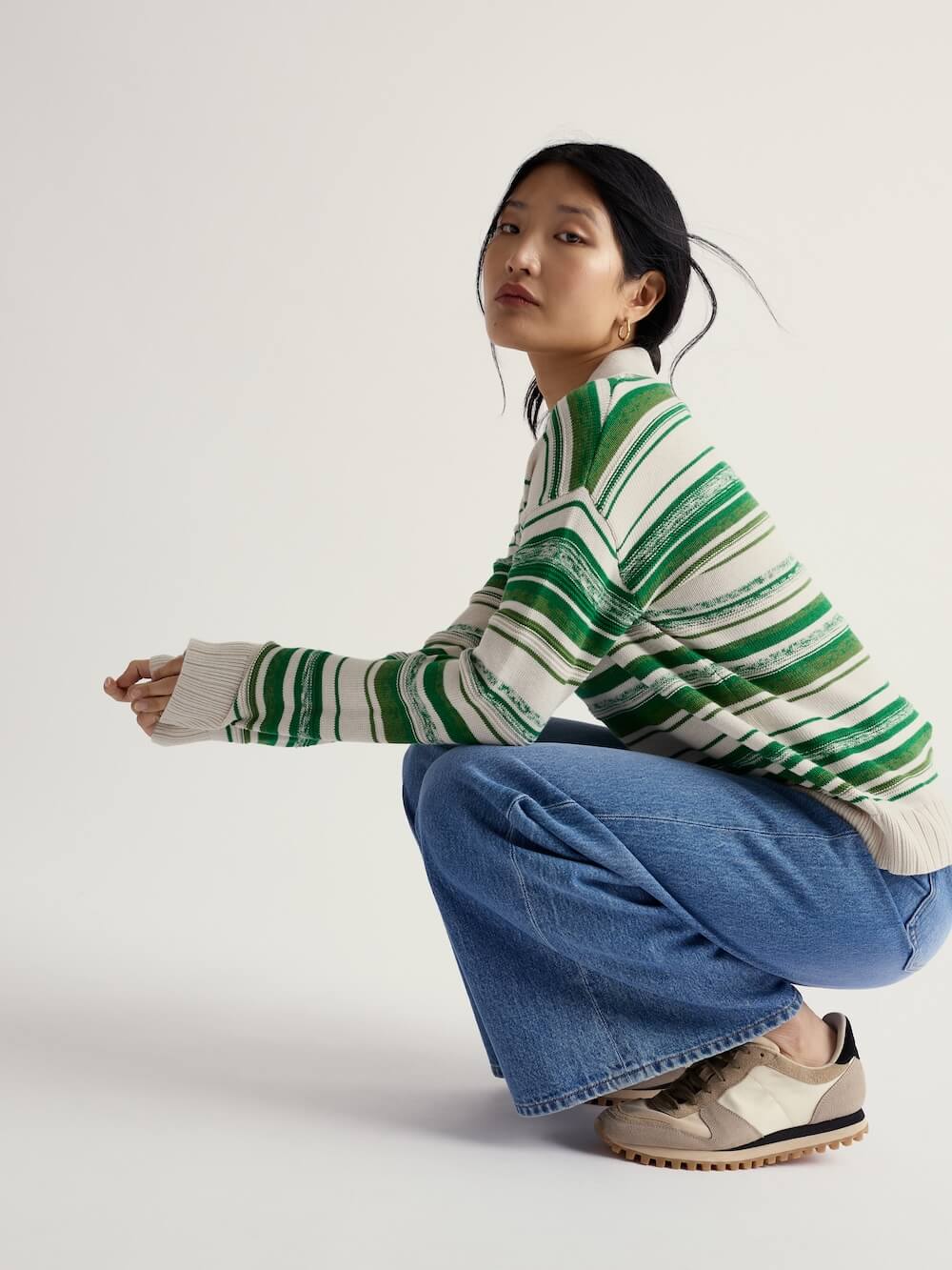 Seasalt - Bird Flight Jumper - Corula Chalk Bright Green