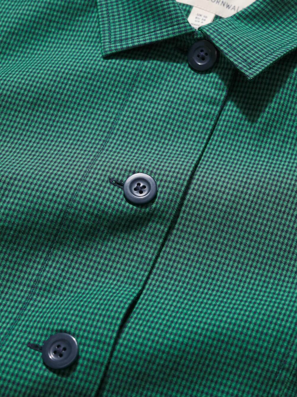 Seasalt - Carnon Downs Jacket - Forest Garden Spring Green