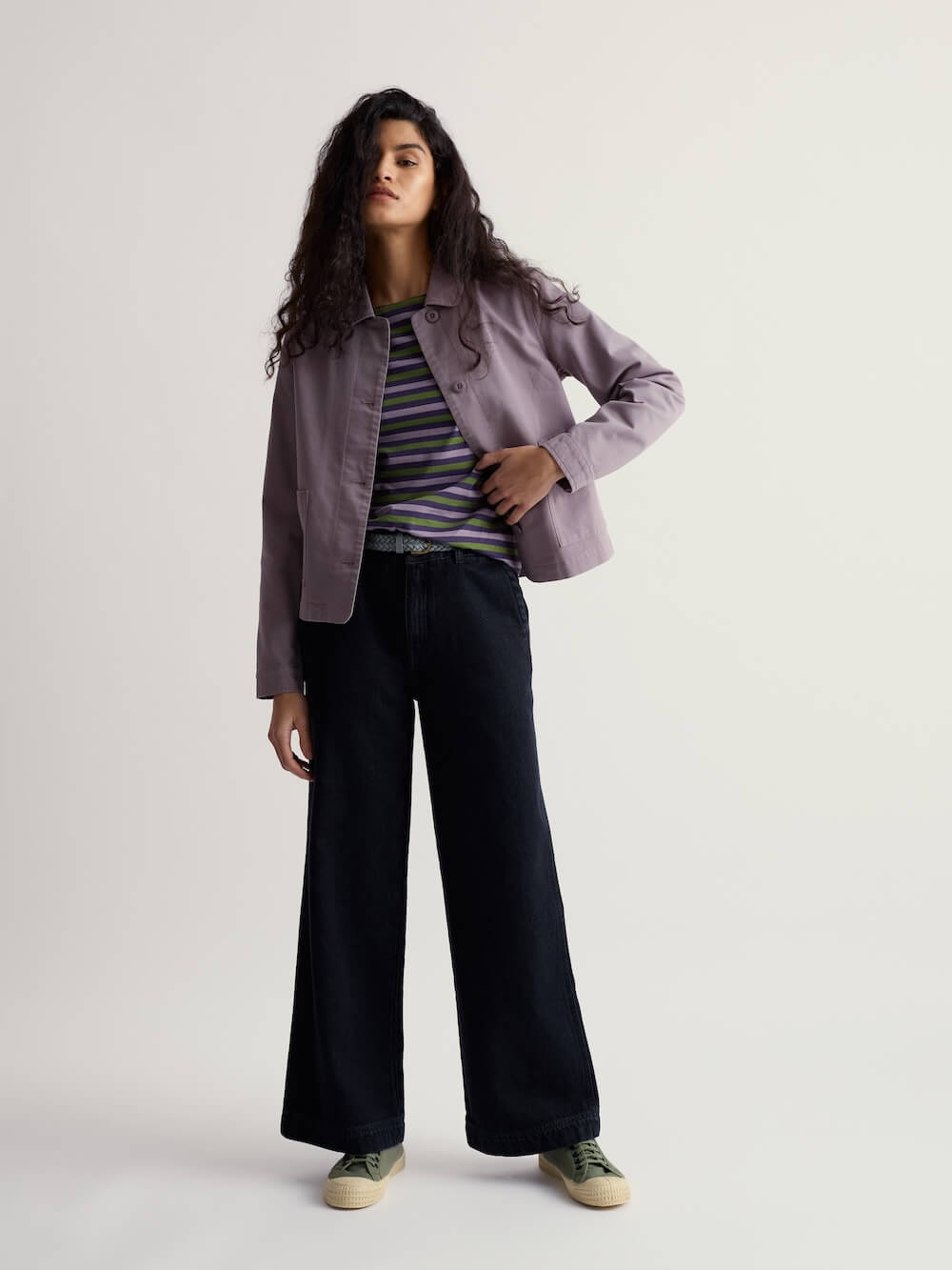 Seasalt - Coombe Lane Jacket - Grape Thistle