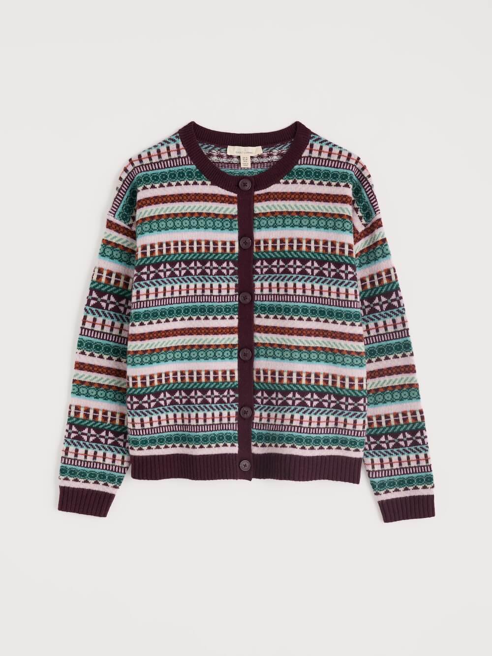 Seasalt - Copperhouse Cardigan - Float Sardine Multi
