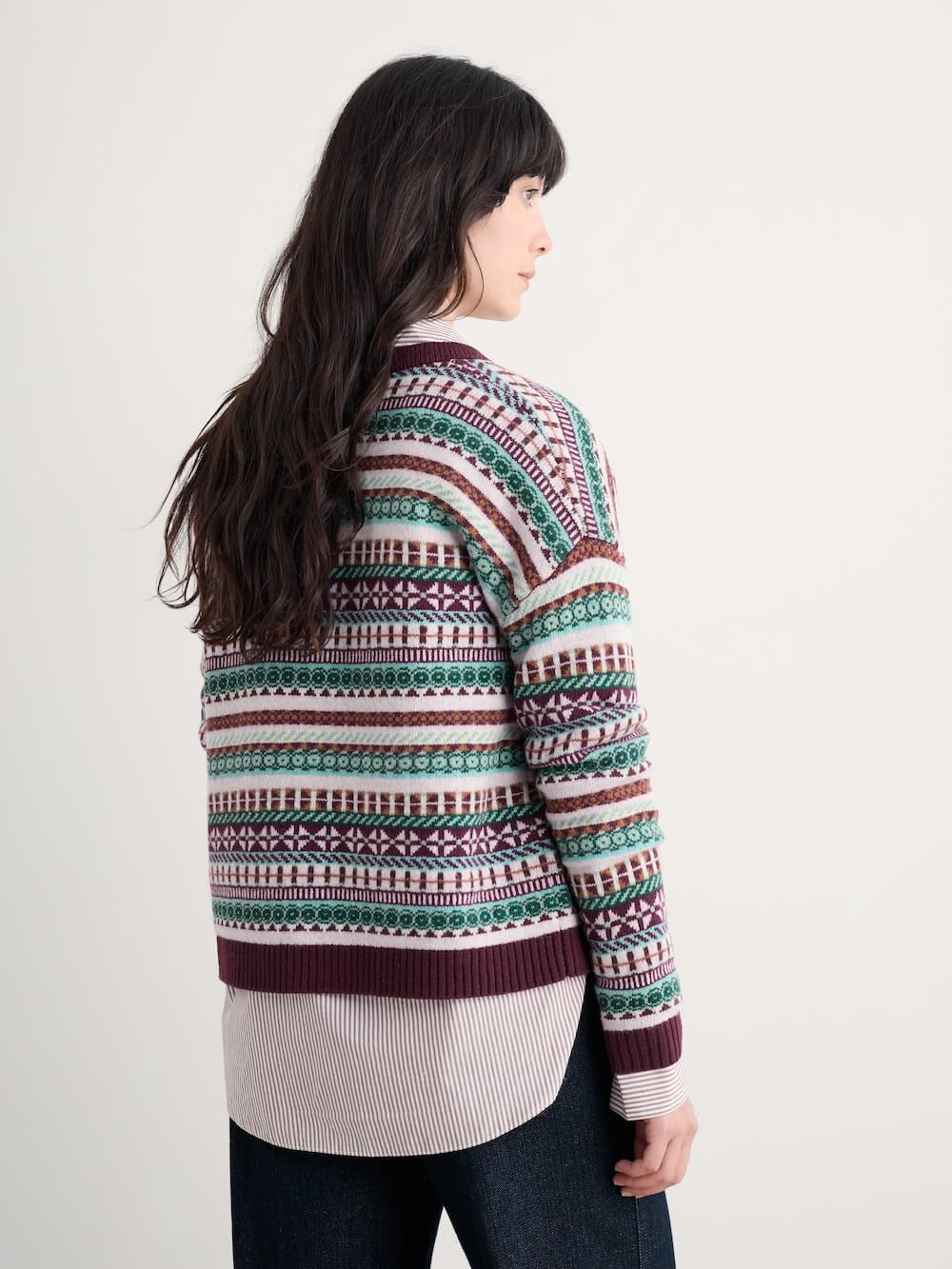 Seasalt - Copperhouse Cardigan - Float Sardine Multi