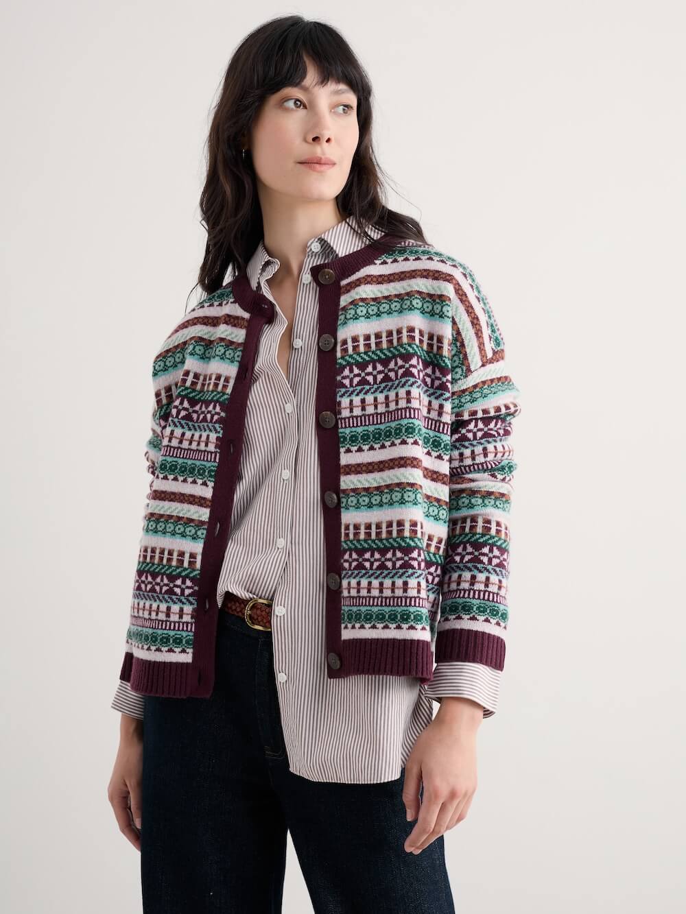 Seasalt - Copperhouse Cardigan - Float Sardine Multi