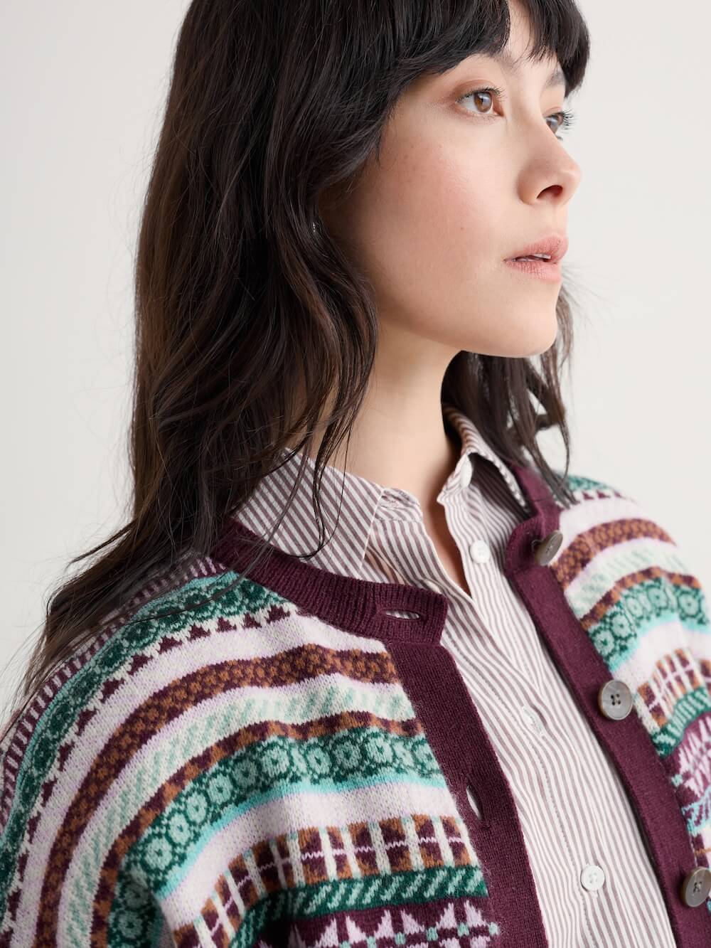 Seasalt - Copperhouse Cardigan - Float Sardine Multi