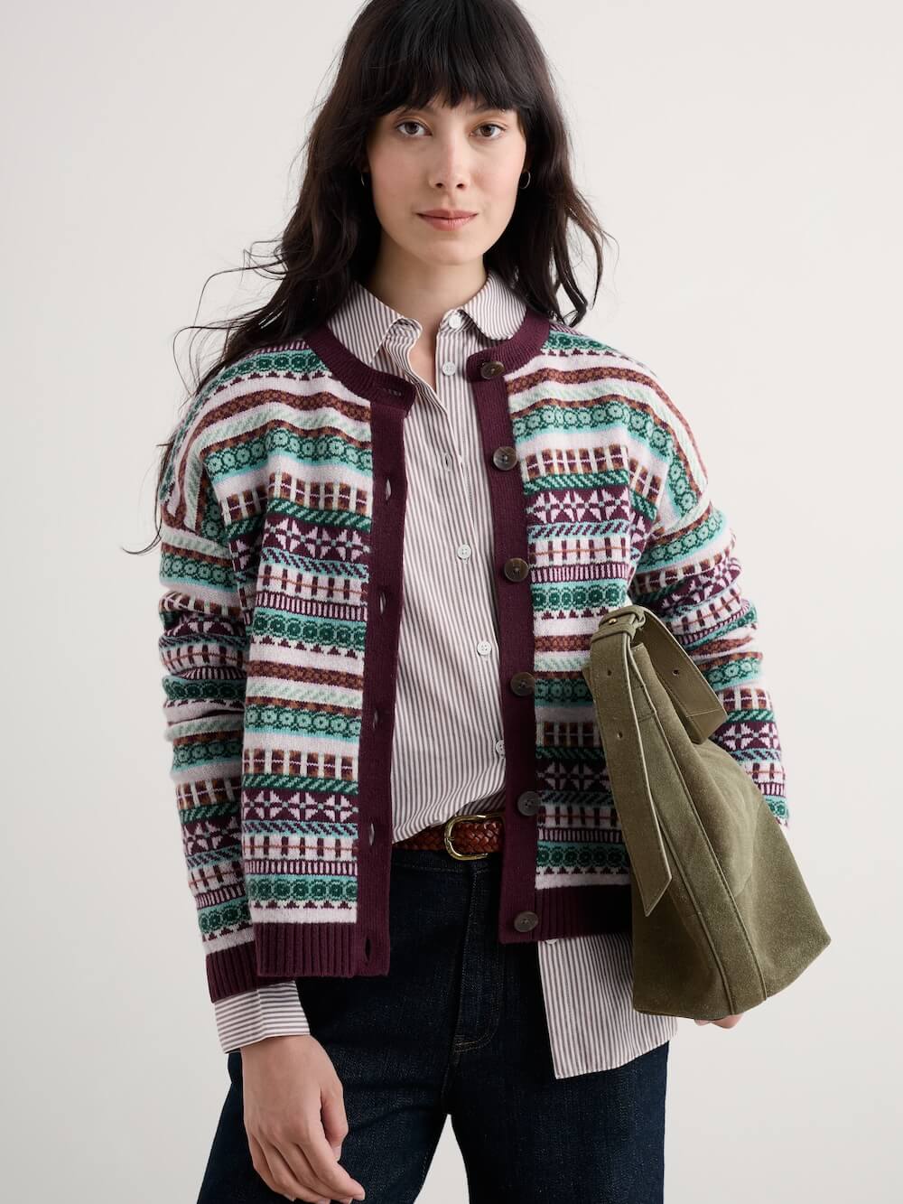 Seasalt - Copperhouse Cardigan - Float Sardine Multi